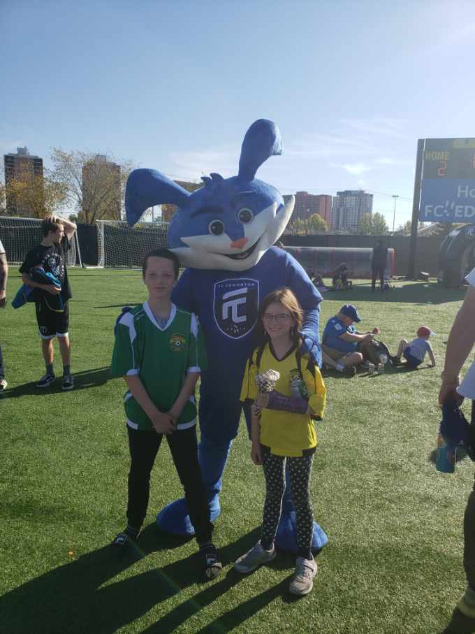 Thank FC Edmonton for inviting us out. Lots of sgsa crew are here.🥳#fcedmonton