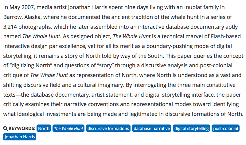 You don't always get it right, but this is a media critique I continue to be proud of as we deepen our knowledge of representation and digital storytelling while pursuing #truth and #reconciliation. 
cogentoa.tandfonline.com/doi/abs/10.275…