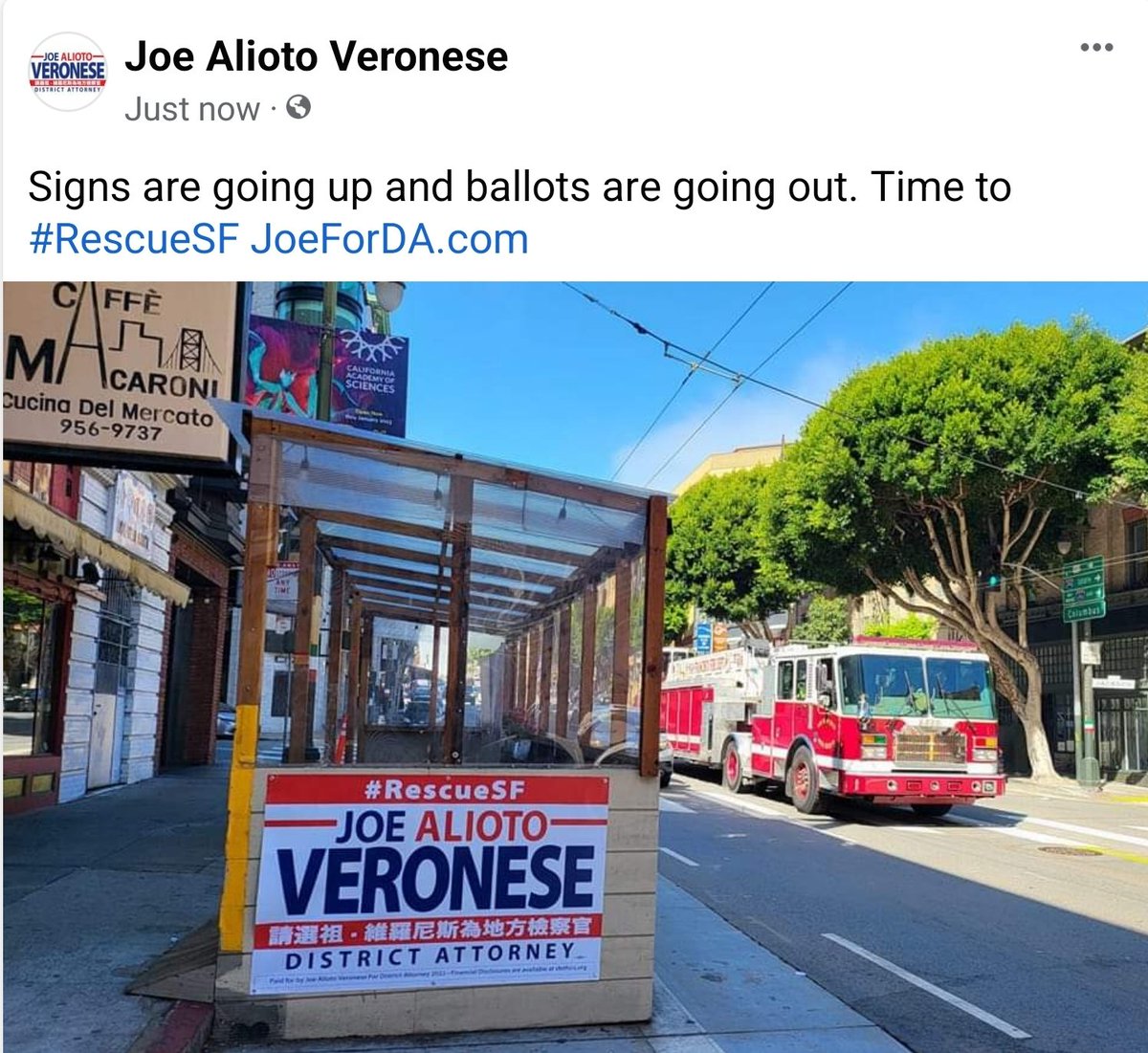 Joe Alioto Veronese tweet media