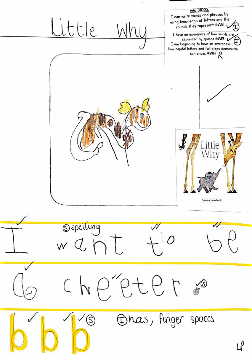 MissPhillipsMtn's tweet photo. After reading Little Why we thought about what animals we would like to be… @jonnylambert3 #reception #littlewhy #earlywriting https://t.co/XBSVW5SbIo