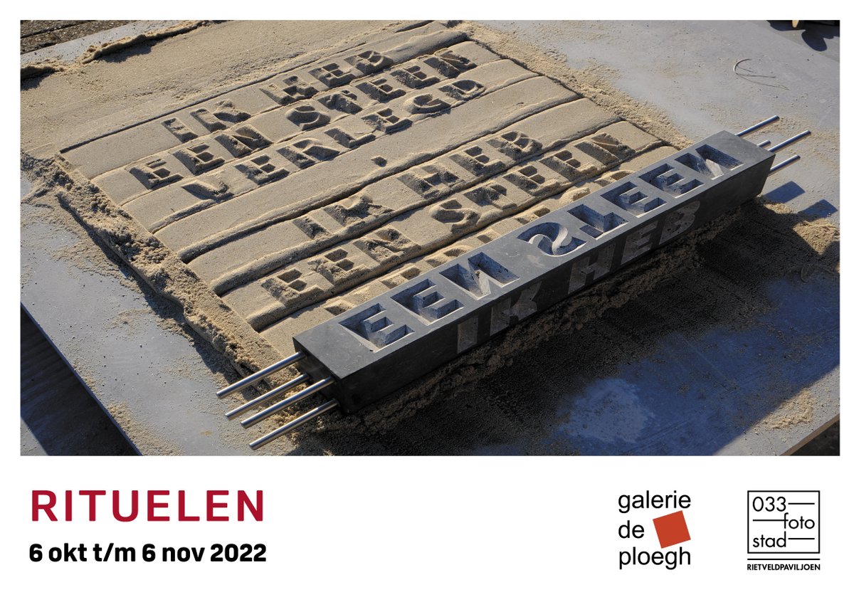 OPENING : RITUELEN
RIETVELDPAVILJOEN AMERSFOORT
zo 9 okt 15:00u

32 kunstenaars en hun rituelen

#Kunst #expo #DePloegh #Amersfoort