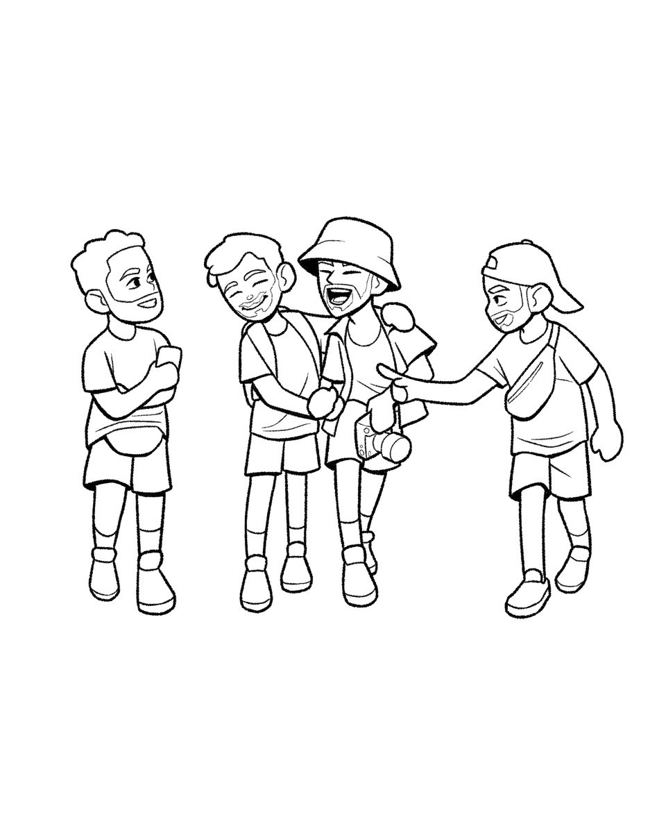 Inktober jour 7 : Voyage

Djilsi et compagnie pendant leur voyage au STATES !!

Je fais une vidéo par jour sur YouTube pour montrer la création de chaque dessin, lien en bio !

#inktober #inktober2022 #digitalinktober