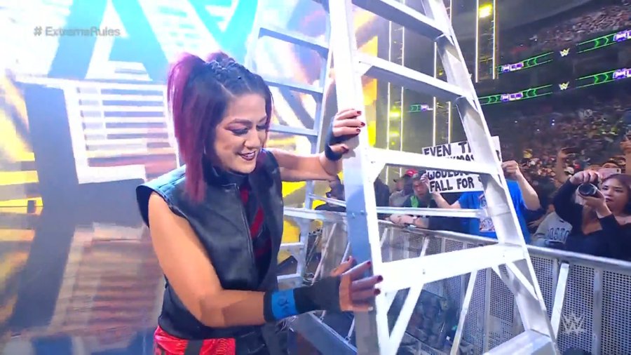 WWE's Bayley Pays Tribute to Sara Lee at Extreme Rules
