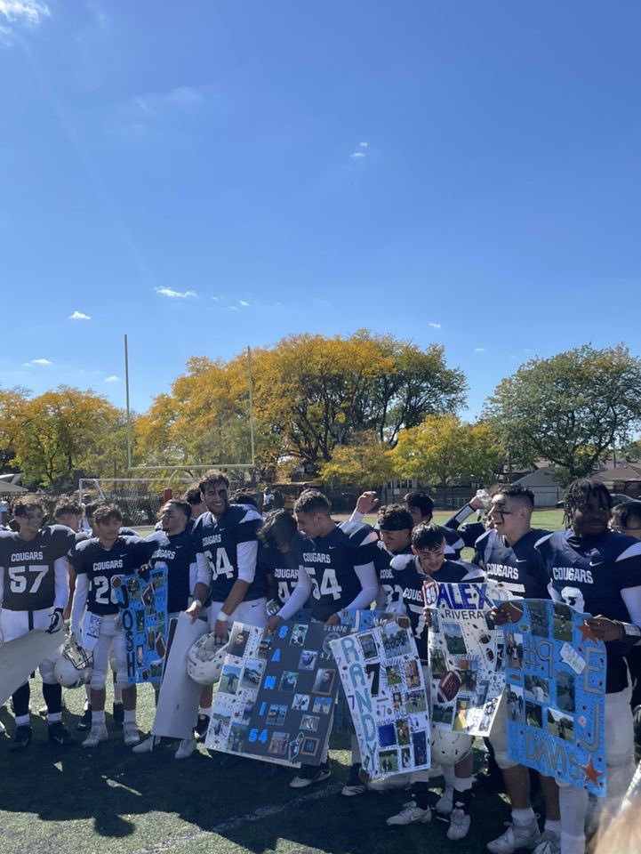 One hardworking group of Seniors.. Thank you Matt, Yahya, Randy, Alex, Josh, EJ, Jayden, Sami, Mariah &amp; Alexis! Class of 2022.. You gave your all tonight for Senior Night! 53-0 win &amp; Conference Champions.. what more could you ask for?💪🏽❤️

Love You Guys…

#CAFOOTBALL