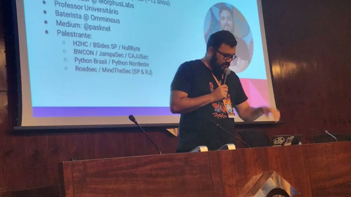 pasknel's tweet photo. Registro da minha palestra no DevOps Days Fortaleza! Alegria de estar palestrando novamente presencialmente ☺️ https://t.co/EZnYv6oqG6