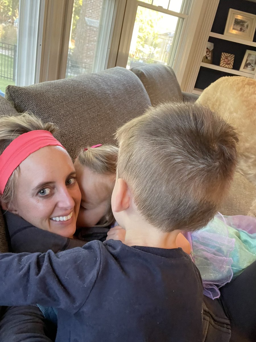 Me: “I’m going to take five minutes alone.”
My kids…