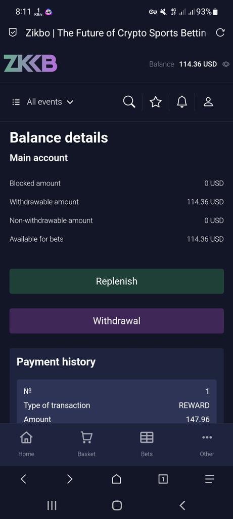 tunking8's tweet photo. @zikbobet Why I can't withdraw? https://t.co/BByBgqqVHX