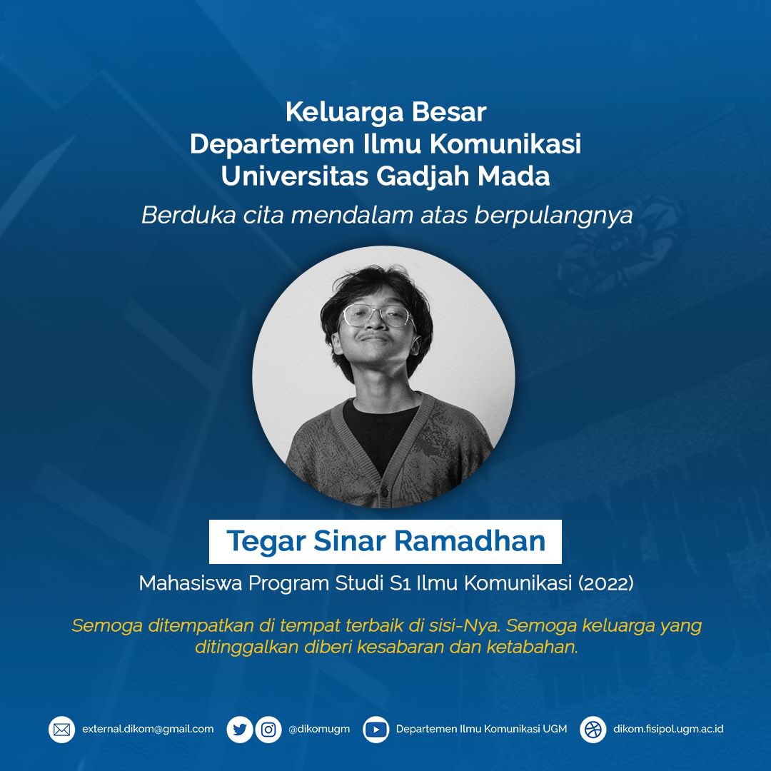 Departemen Ilmu Komunikasi UGM tweet media