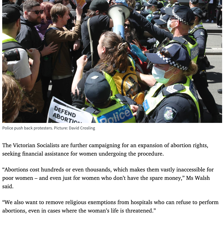 Victorian Socialists tweet media
