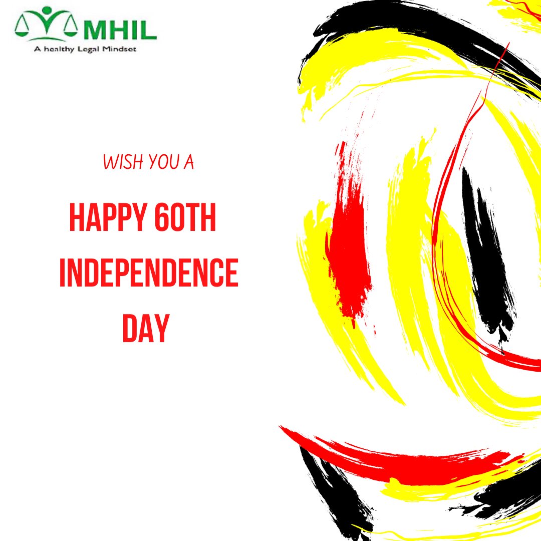 Being independent is actually good for your mental health.
 Actually, there is a difference between being (or feeling) lonely and being introverted and needing time and space on your own.
Happy Independence !
#Uganda #UgandaAt60 #UGAt60 #Pearlofafrica  #Healthlegalmindset #MHIL