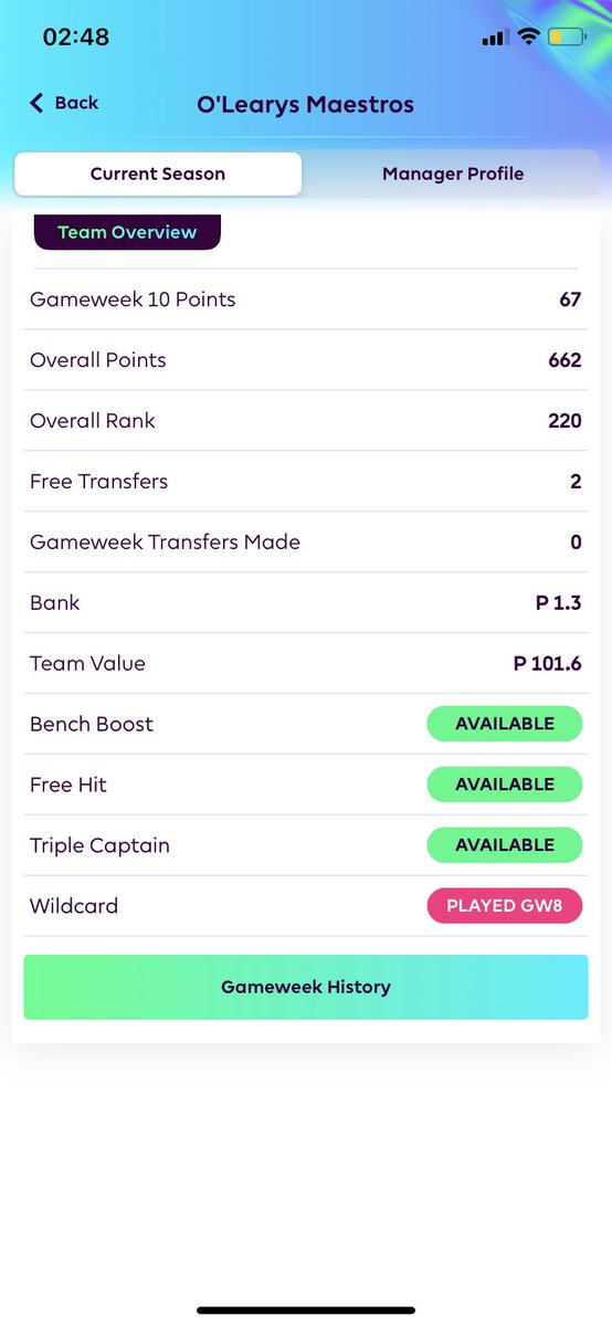 DavidOLeary92's tweet photo. @FPL_Fly @FPL__Raptor Loving it 😍 https://t.co/NVdlJWykCY