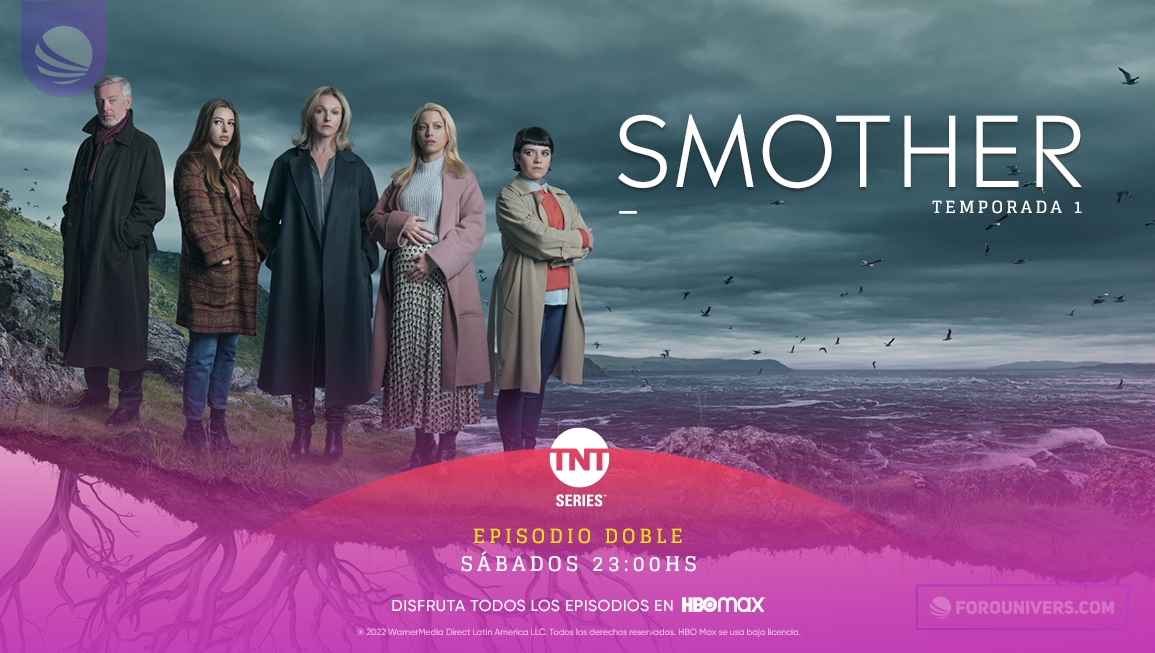 TNT Series estrena la serie dramática de suspense "SMOTHER"; Cuando una trágica y misteriosa muerte ocurre, y la sangre corre hondo por las entrañas de una familia, los secretos pueden navegar por cursos aún más profundos ¡Hoy  alas 9pm COL 🇨🇴 / 10pm VEN 🇻🇪 / 11pm ARG 🇦🇷 -MEX 🇲🇽!