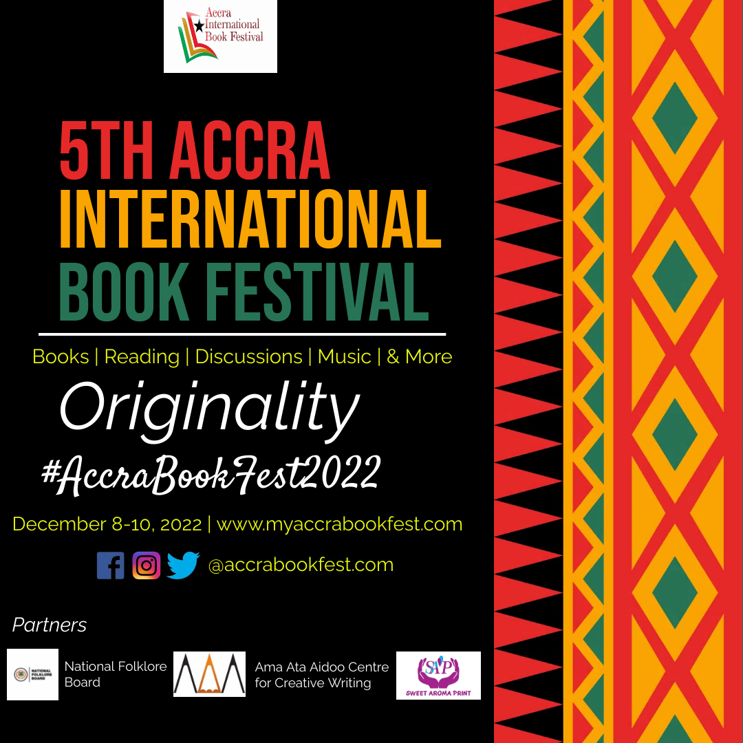 accrabookfest's tweet photo. 5th Accra International Book Festival
Theme: Originality
#accrabookfest2022 https://t.co/f8ioFGz6ZO