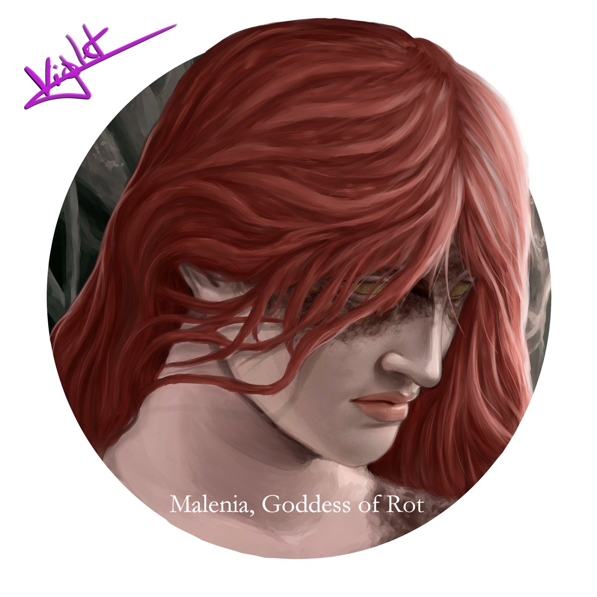 Violet_Illus's tweet photo. Goddess of Rot
#ELDENRING #EldenRingFanart #digitalart #digitalpainting https://t.co/qCaQXBJAwh