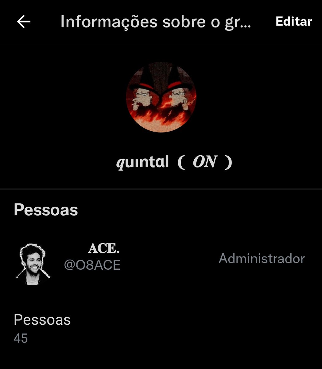 Limpeza feita e novamente o QUINTALZINHO ABRIU NOVAS VAGAS!

Um grupo amigável (às vezes), onde existe todo tipo de pessoa, de qualquer universo. Se você procura um lugar pra interagir, criar laços e falar besteira, você achou!

ㅤㅤㅤ↻ divulgar.
ㅤㅤㅤ♡  entrar.