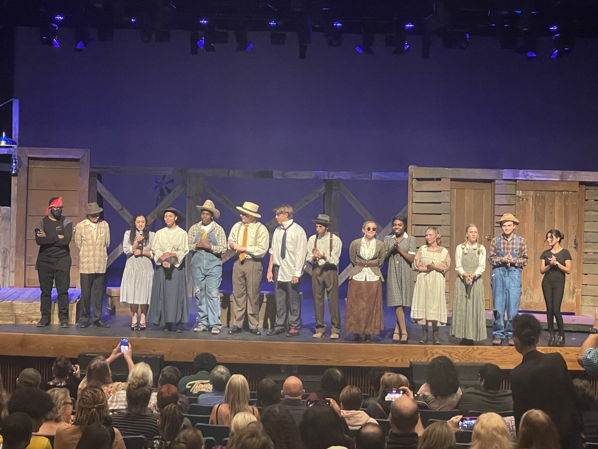 Congrats to these Mustang senior cast and production crew members of tonight’s play “The Voice of the Prairie”.  Cypress Ranch High School is extremely proud of our theater program!!! #WeareCR ⁦<a href="/CyRanchHS/">Cypress Ranch HS</a>⁩ ⁦<a href="/CyFairISD/">Cypress-Fairbanks ISD</a>⁩