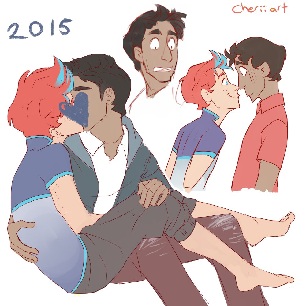 Nearly 10 years of these characters existing, and now they finally have a book coming out 😭💙