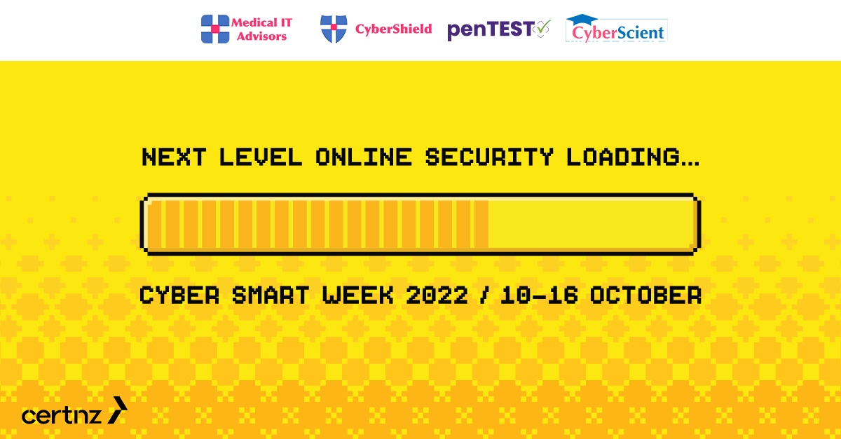 CyberScient's tweet photo. #CyberSmartWeek starts soon in NZ @CERTNZ 
@CyberScient will release free educational videos to take you to #NEXTLEVEL #security
Stay tuned for more! @medITadv  #PentestNZ #CyberShield #CISO360.AI
#beCyberScient 
#sharingiscaring https://t.co/Z2vir6KC8W