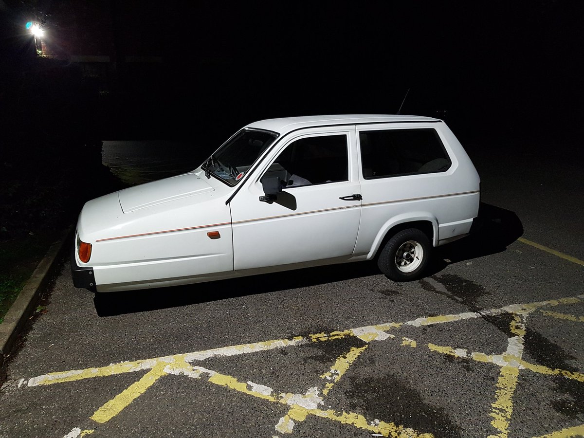 The things you see in a restaurant car park K reg and like it just rolled out the factory.