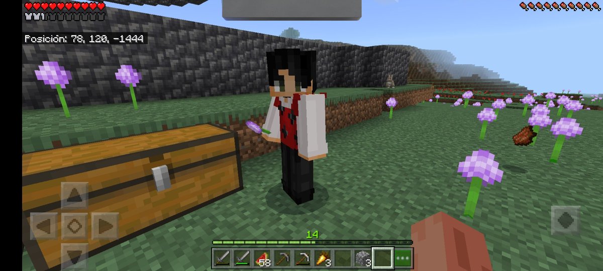 PalYael's tweet photo. Aw qué bonito mi novio se puso una skin de Hwa en minecraft nomas para sorprenderme, estoy muy feliz, nunca habían hecho tanto por mi 🥺🥺🥺🥺

#ATEEZ #에이티즈 #エイティーズ @ATEEZofficial https://t.co/70kliBcV04