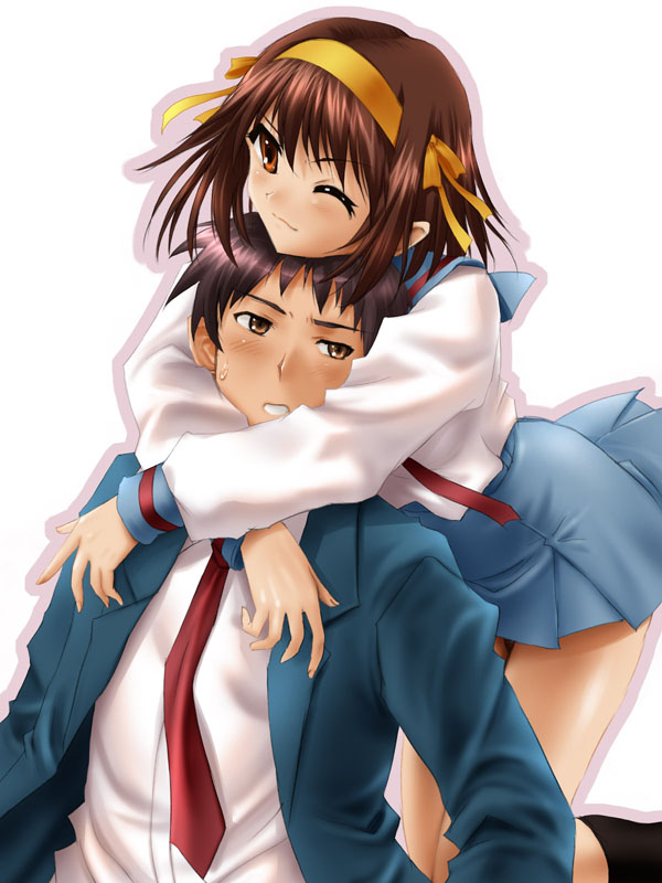 GundamBassExe32's tweet photo. Happy birthday Haruhi Suzumiya (10/8) of the sos brigade @WendeeLeeVO #HaruhiSuzumiya #SOSBrigade https://t.co/sRv2JXbBs8