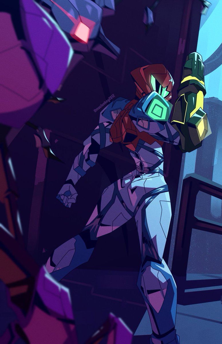maclunkey2012's tweet photo. Happy Metroid Dread anniversary! https://t.co/Pnik1gO8Fw