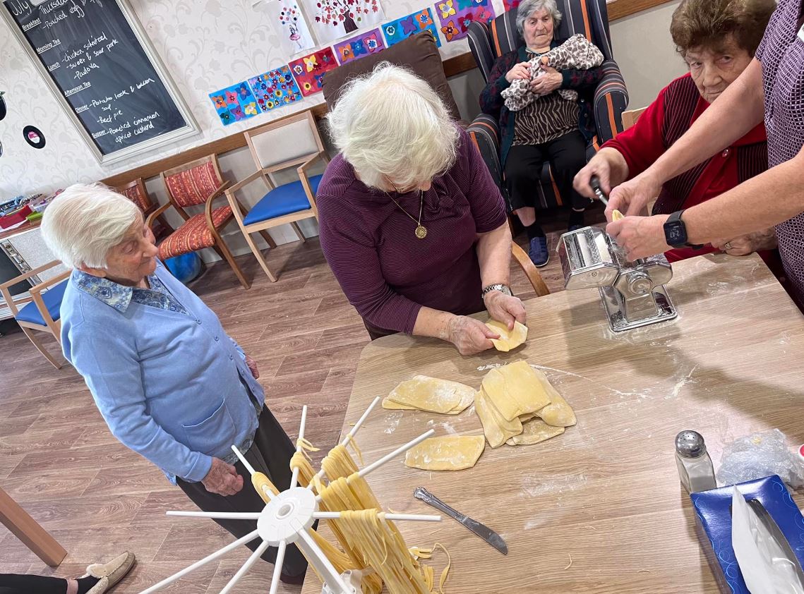 BupaAustralia's tweet image. Our Mildura home hosted representatives from the local Italian Community who hosted a pasta-making afternoon yesterday for our residents. For some residents it was an opportunity to learn a new skill, while for others it bought back fond memories.

#PastaMaking