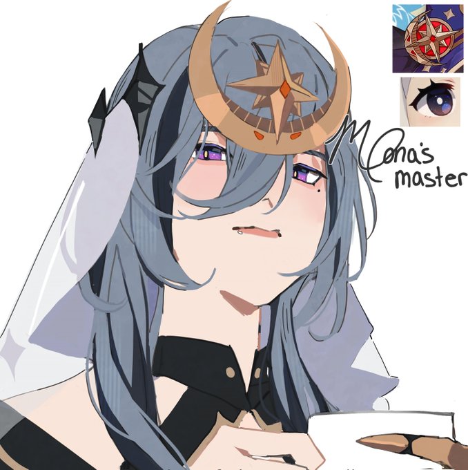 quick concept sketch, but this is how i imagine #mona 's master 