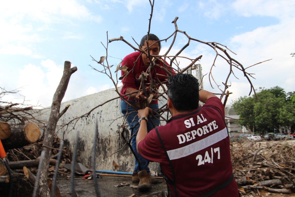 deportes_qroo's tweet photo. ¡HACEN EQUIPO! 🤜🤛
Implementa @imdcancun Brigada de Limpieza en la #SM21
➡️ https://t.co/DzZJBjNiX4
🌐 https://t.co/6oTxtuSEpz
#SomosDeportesQuintanaRoo
#InformandoConPasión https://t.co/AVA5jqEjOs