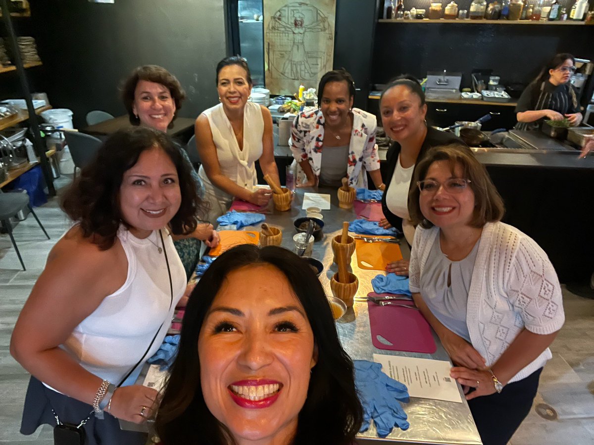 My cup is filled after networking time with amazing leaders nationally who serve con amor y gratitud!