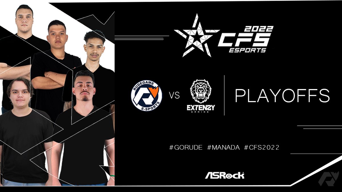 RUDEGAMEgg's tweet photo. Saaaaalve manada!! 
Haja coração amigos! chegou o momento mais esperado do ano
Disputaremos a vaga na final e na Coreia agora contra a Extenzy
Contamos de mais com nosssa torcida 👊

#GORUDE #CFS2022 #MANADA 
🦏🦏🦏🦏🦏 https://t.co/Z3CyeLI4Ry