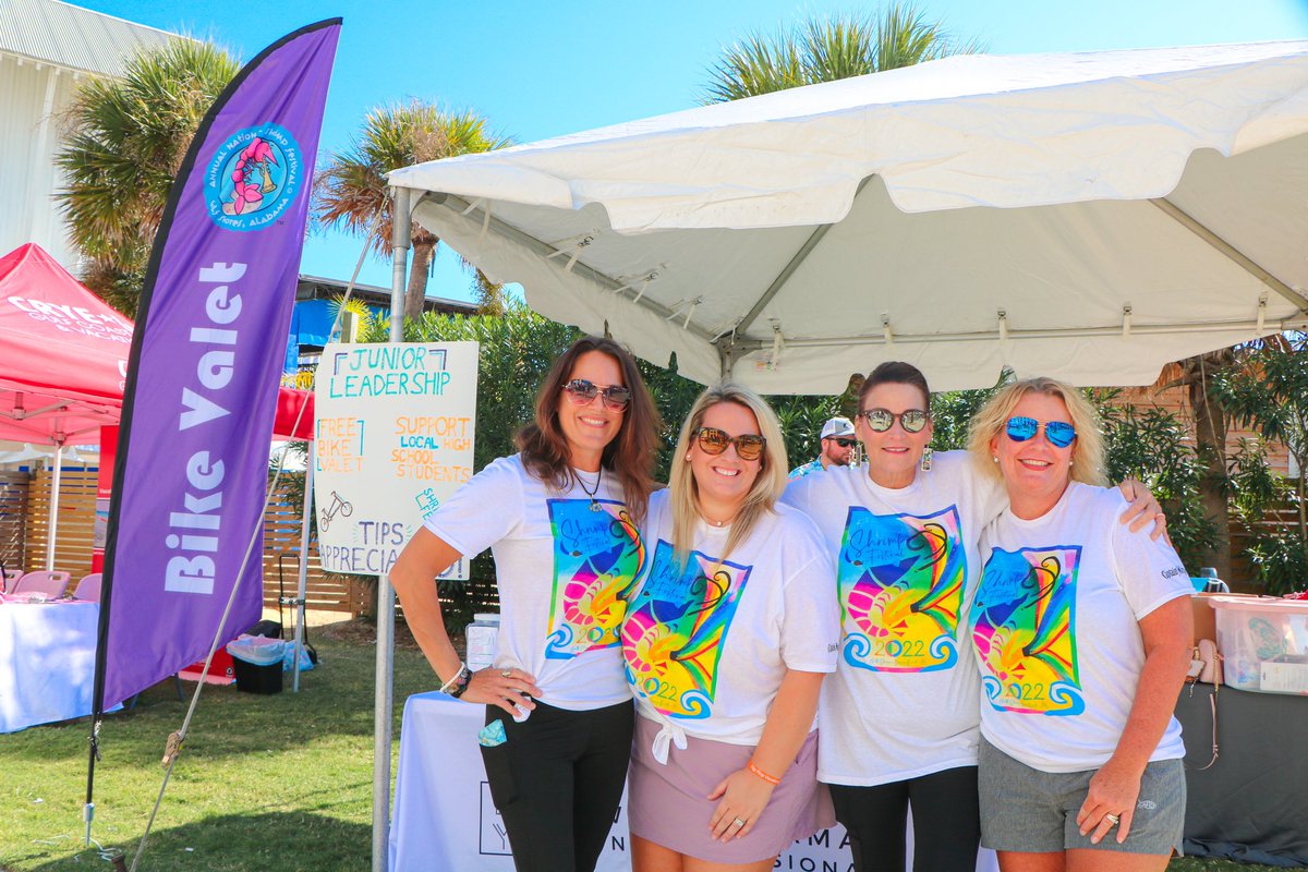 MyShrimpFest's tweet photo. We appreciate all who have taken advantage of our free bike valet throughout the weekend! 🚲

This service, sponsored by Crye Leike Gulf Coast Real Estate &amp; Vacation Rentals, continues through Sunday. The area is located right between the Gulf Place condo and The Hangout. https://t.co/7FlmTOiH4j