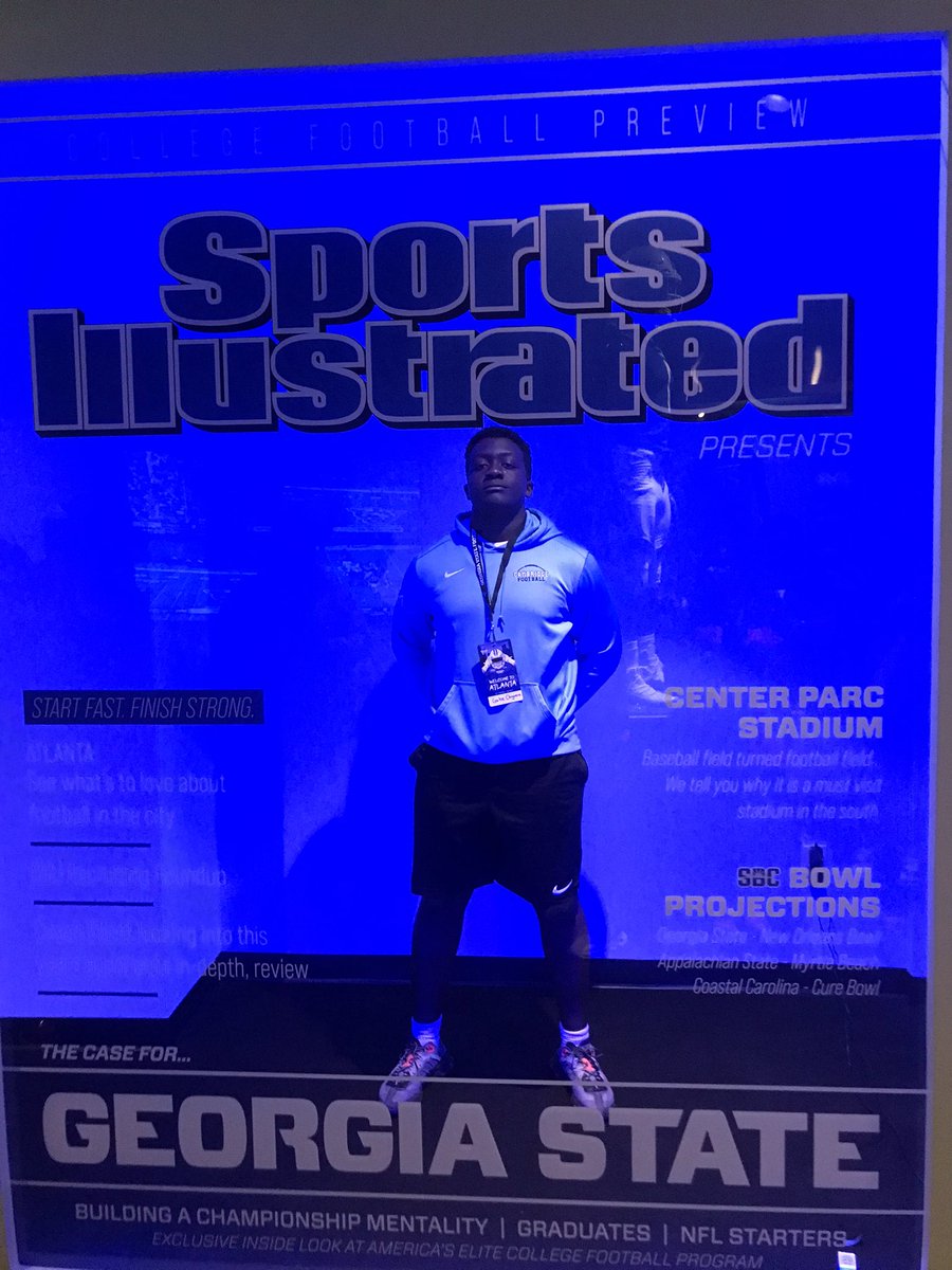 ChigwereGabe's tweet photo. Had a great time at Georgia State Today! @CoachBennett29 @CoachASmith_ @CoachHolt67 @RecruitGeorgia @Mansell247 @ChadSimmons_ https://t.co/HmAjRqNX2U