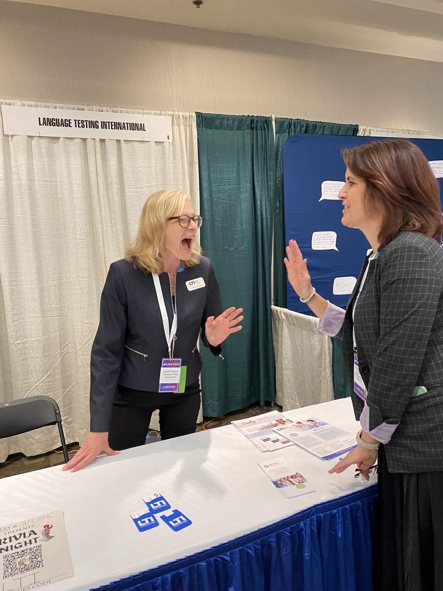 PollyGlotPress's tweet photo. Our #WorldLanguageTeaching profession improves hand-in-hand with the products, services and organizations that support us. Thanks to @FLANC_WorldLang exhibitors @KlettWL @LTILanguageTest @WorldStrides @carnegielearn https://t.co/hc5jxyyQaN