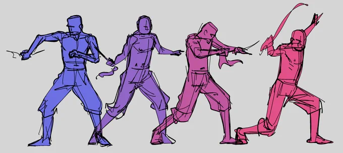 Tried to keep the scale consistent- he did shrink as i drew him though, so i ended up cheating 