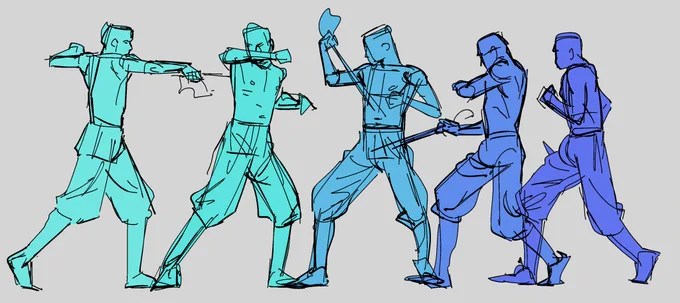 Tried to keep the scale consistent- he did shrink as i drew him though, so i ended up cheating 