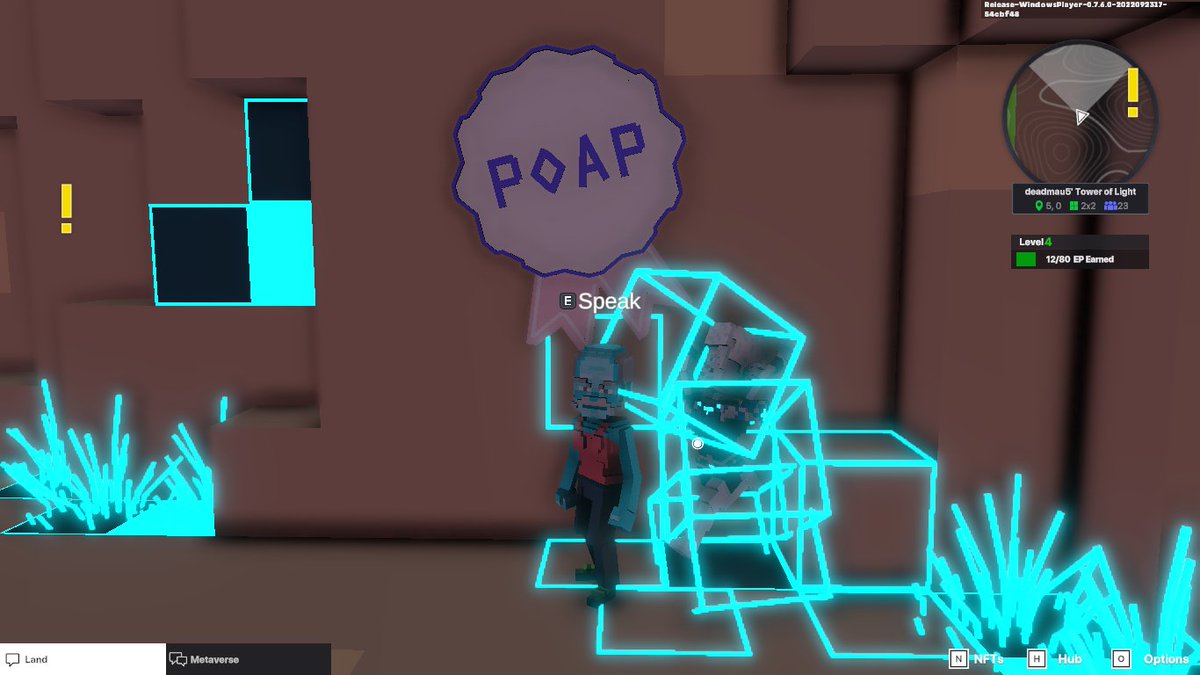 bolster838's tweet photo. @TheSandboxGame @deadmau5 I just participated in the #SandboxAlphaS3Giveaway for a chance to win 500 SAND! Found George from the Metaglitch in @deadmau5's Tower of Light, check out my screenshot below!
👇 https://t.co/TIwRJljvor