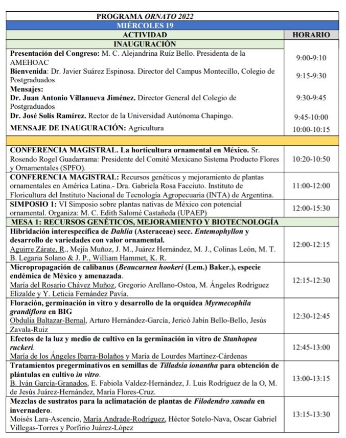 AMEHOAC's tweet photo. 📣📣Estamos a pocos días del comienzo del evento más importante sobre ornato en Latinoamérica📣📣

Les dejamos el programa general del mismo🌼, NO OLVIDEN INSCRIBIRSE✅, aún están a tiempo de formar parte de este magno evento de calidad internacional 🇦🇷🇧🇷🇲🇽

(1-6) https://t.co/i6o9fAThI7