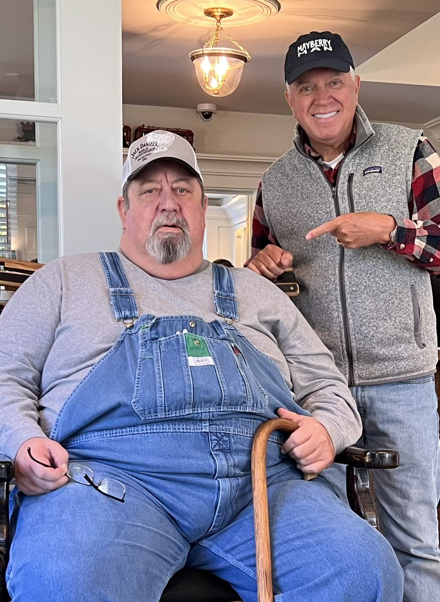 rodduke's tweet photo. Fun times @MayberryManFilm with Goose ! @JackDaniels_US he is a huge Andy Griffith Show and Don Knott’s fan ! And now #mayberryman https://t.co/gioPFUCr0B
