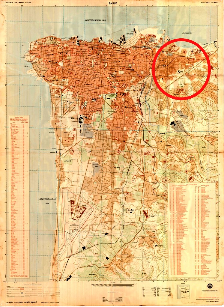 Burası Burc Hamud. Beyrut'un KD'sunda yer alan 150 binlik Ermeni mahallesi. Karabağ'daki sözde Ermeni artsah Cumhuriyeti flamalarını asmışlar. Kuyumculuk, dericilik, halı dokumacılığı ile uğraşırlar. Her gün yayın yapan radyolarının adı Van'ın sesi. Mecliste 3 Taşnakçıları var.⤵️