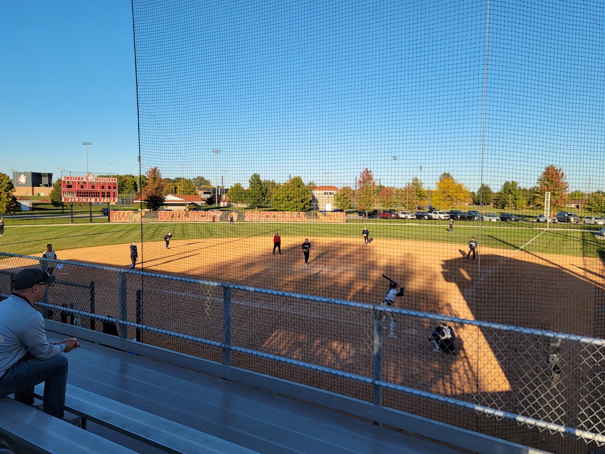 Some games at IWU today, thank you to <a href="/IndWesSoftball/">IWU Softball</a> for having us.