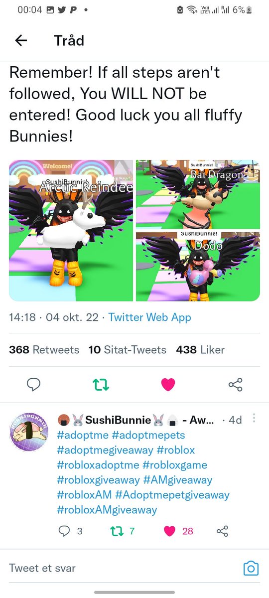 HamadFa63891644's tweet photo. @SushiBunnie I'm done gl to everyone and I really hope I win any of them https://t.co/Zx2phk5Y1Y