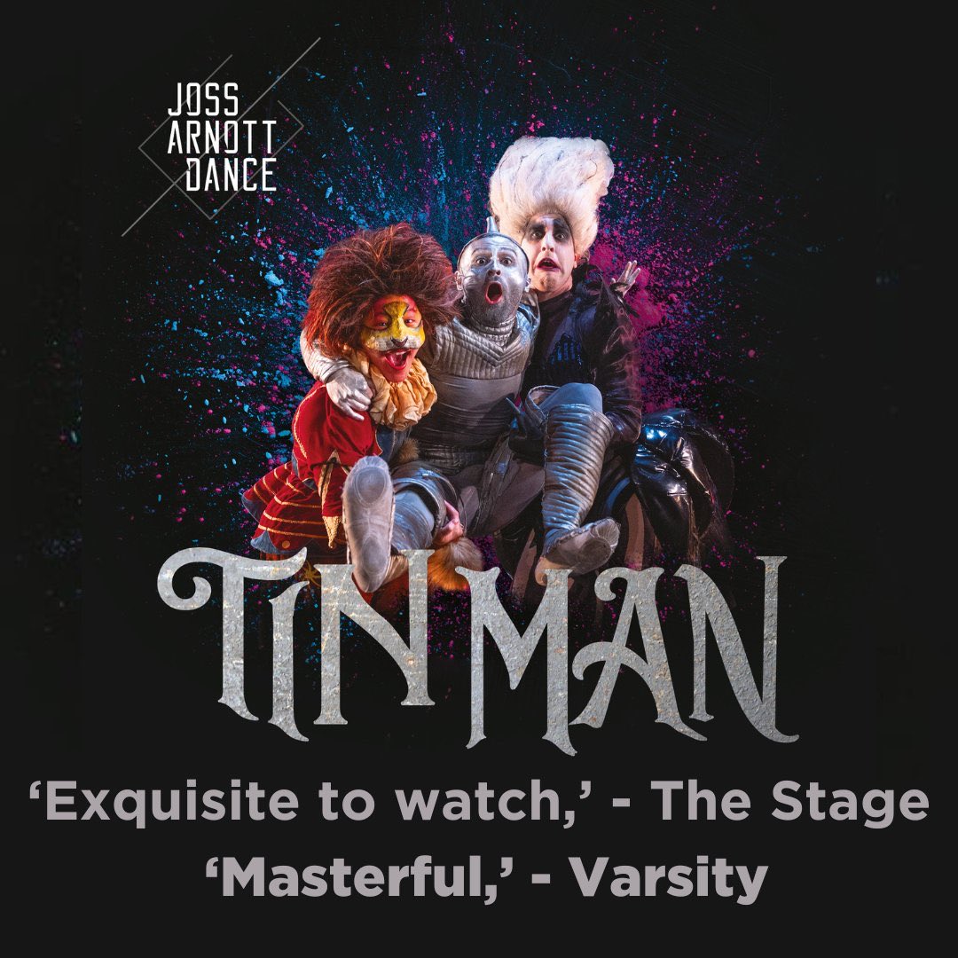 This was just full of ❤️ So fortunate to see @jossarnottdance @TheDukesTheatre #Lancaster If you missed it they are on tour, I’ve already had a double dip but would willing spend more time with #TinMan & Co Thank you to all involved 👏👏💕💕