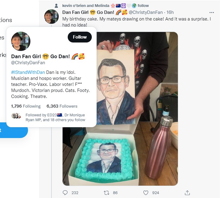 RowdyTrader's tweet photo. Sadly, this is all too real....the cult of Chinaman Dan...
#Covidiots #CookVCrook https://t.co/ddePnfqRts