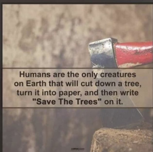 lovedhoba's tweet image. #SavePaperSaveTrees