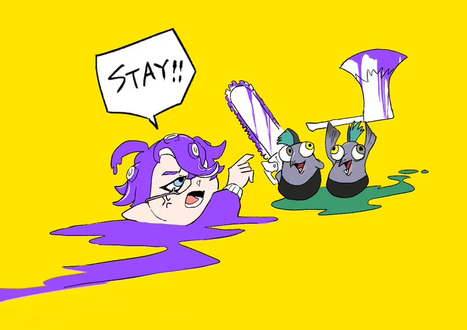 コジャケは2匹でお願いします…#ツイステファンアート 