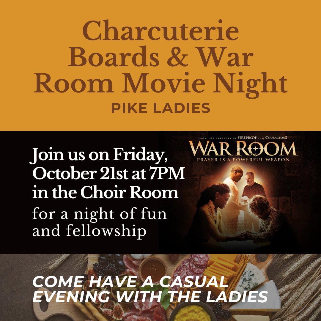 ppcog's tweet photo. Join Ladies Ministry for a night of fun and fellowship!
6101 Princeton Glendale Rd. Liberty Township OH 45011
#ladies #womens #ministry #movie #night #princetonpike #ppcog https://t.co/bmsMydYFTo