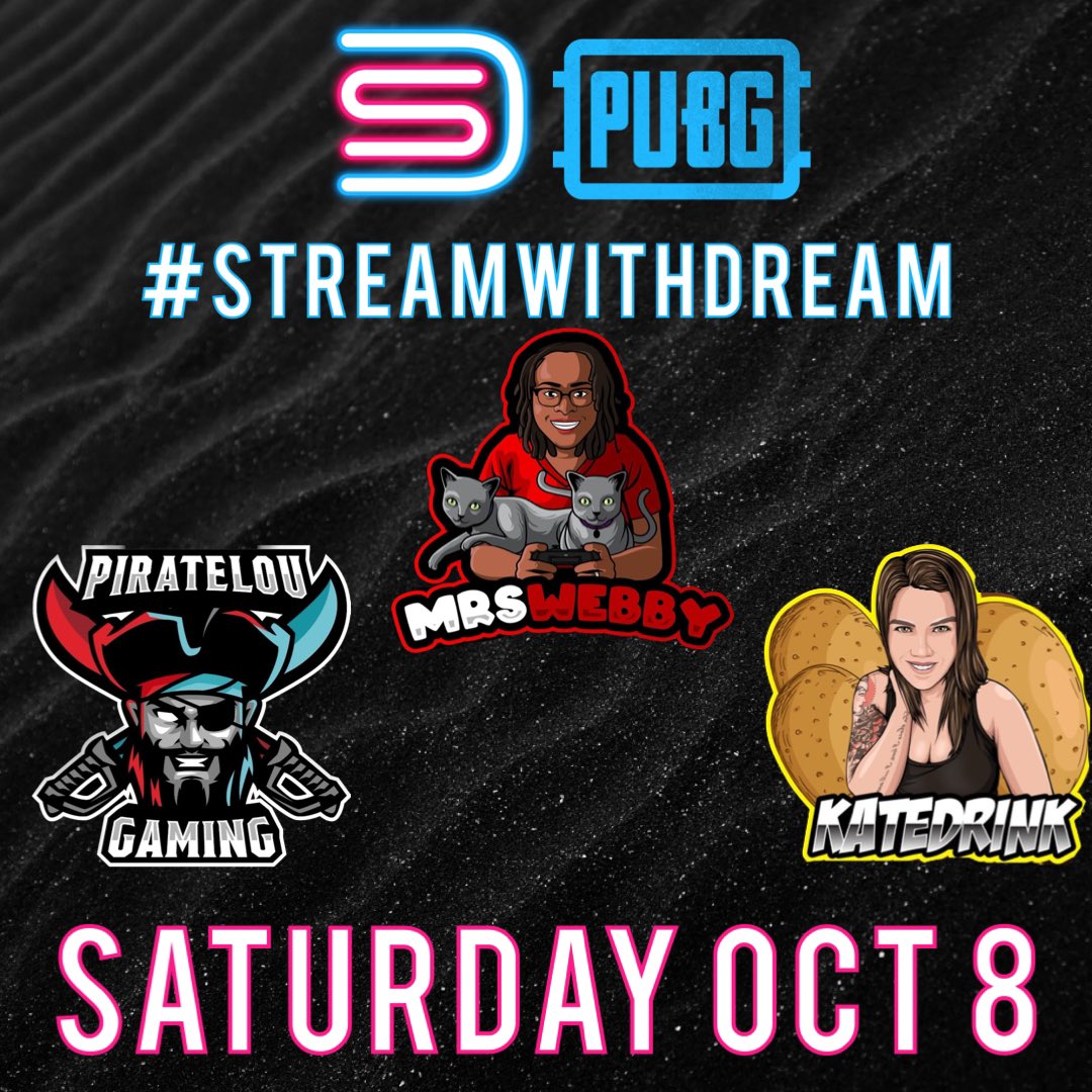 DreamSignTV's tweet photo. Tonight on #StreamWithDream
@mrswebby_
@PirateLouGaming
@KateDrinkTTV
@NSC_Streaming https://t.co/pSdErNk3xZ