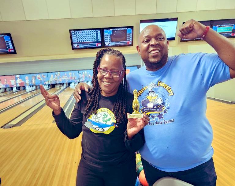 Humphries Elementary (@apshumphrieses) on Twitter photo Work Hard❕Play Hard❗️Be Well✅ Team Humphries enjoyed a friendly & competitive game of bowling 🎳 <a href="/MidtownBowl/">Midtown Bowl</a> 2️⃣ unwind from our intense focus🎯on school 🏫 improvement 📊. #staffsocial #culturekeepers <a href="/TrimbleJaron/">Jaron Trimble</a> <a href="/lexology00/">Alexa Smith</a> <a href="/TommyUsherAPS/">Tommy P. Usher</a> Work Hard❕Play Hard❗️Be Well✅ Team Humphries enjoyed a friendly & competitive game of bowling 🎳 <a href="/MidtownBowl/">Midtown Bowl</a> 2️⃣ unwind from our intense focus🎯on school 🏫 improvement 📊. #staffsocial #culturekeepers <a href="/TrimbleJaron/">Jaron Trimble</a> <a href="/lexology00/">Alexa Smith</a> <a href="/TommyUsherAPS/">Tommy P. Usher</a>