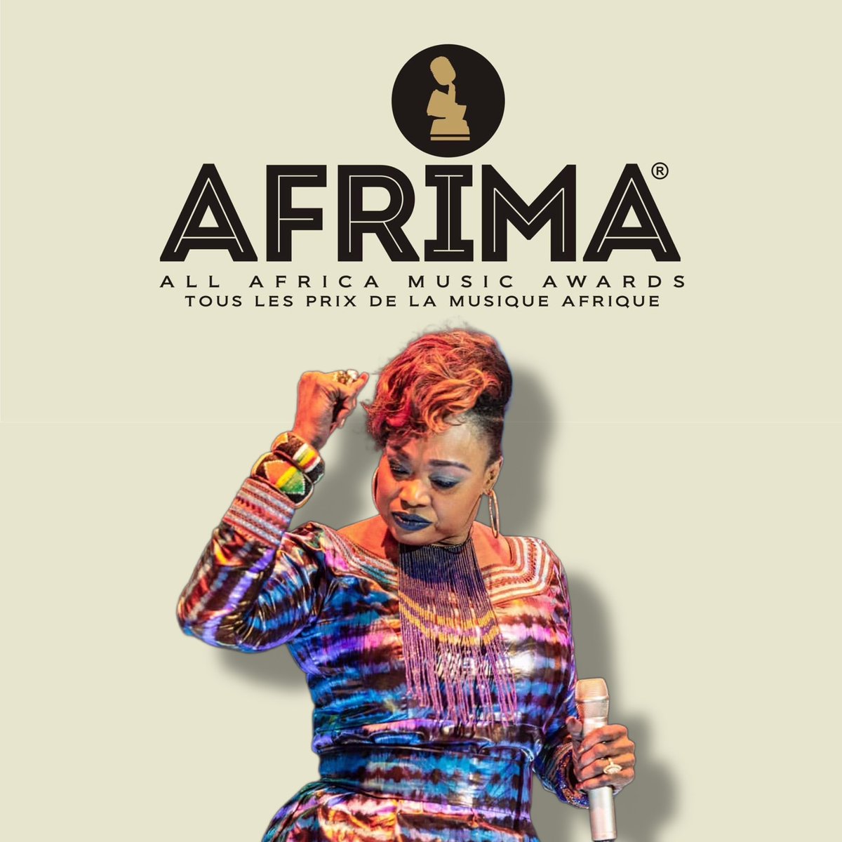 Je suis nominée pour les AFRIMA 2022 👉🏾ALBUM DE L’ANNÉE afrima.org/AFRIMA2022Voti… 👉🏾ARTISTE FÉMININE OUEST-AFRICAINE afrima.org/AFRIMA2022Voti… 👉🏾MEILLEURE ARTISTE TRADITIONNELLE afrima.org/AFRIMA2022Voti… Ce sont les fans qui votent, je compte donc sur vous. Votez, partagez ♥️